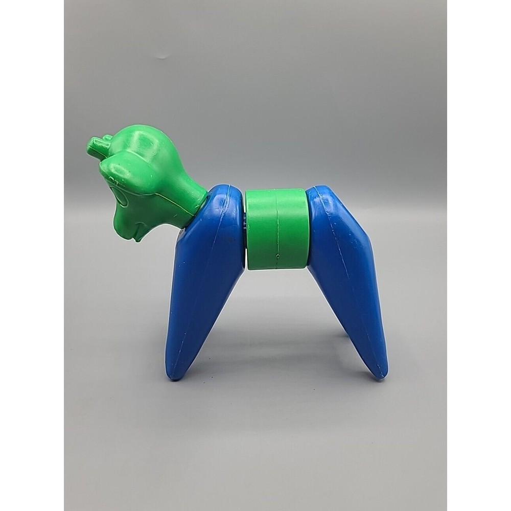 Vintage Tupperware Tupper Toys Zoo It Yourself Animals Elephant Dog Giraffe Head - Picture 10 of 16